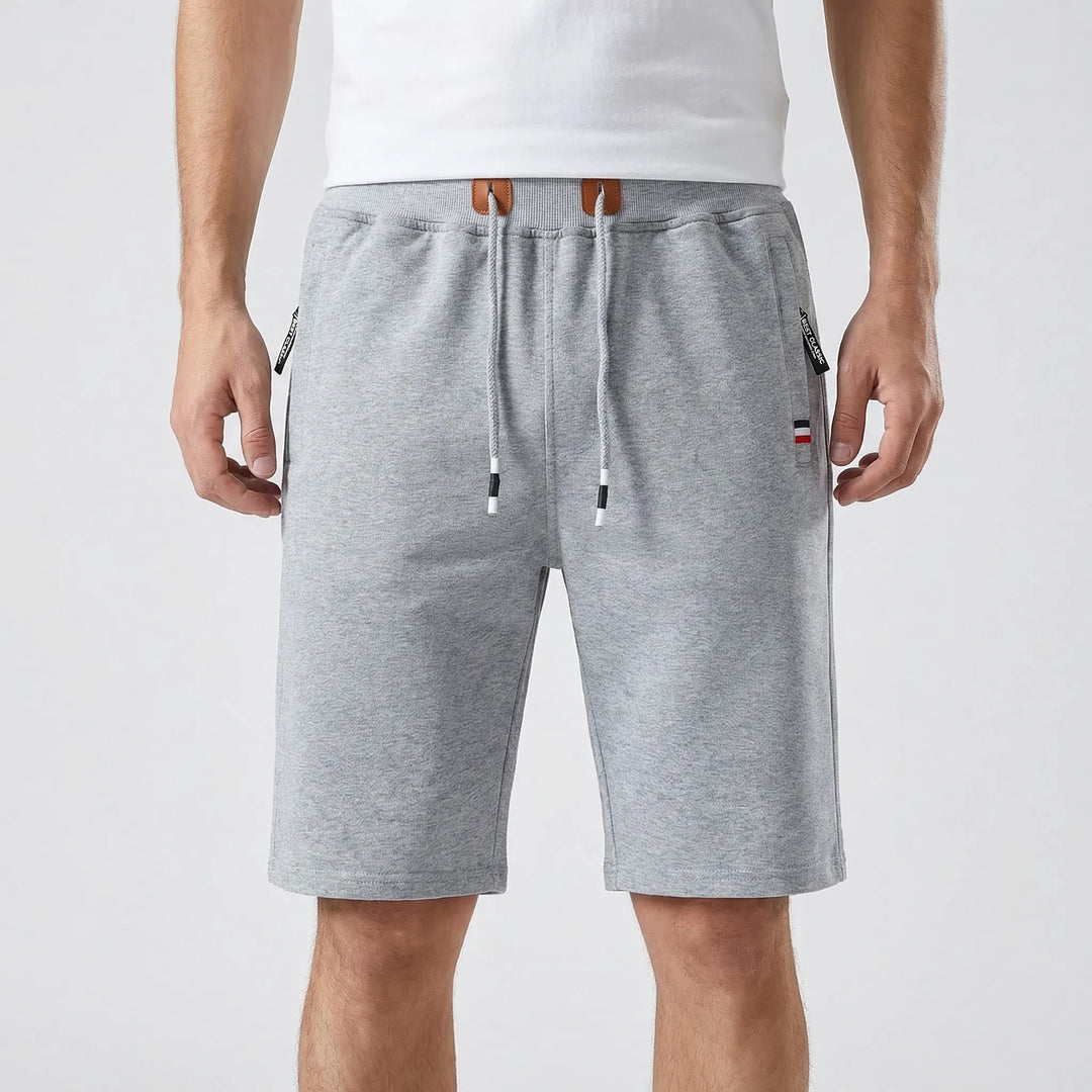 Drawstring Waist Casual Men's Shorts - Randy