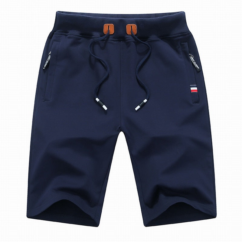 Drawstring Waist Casual Men's Shorts - Randy