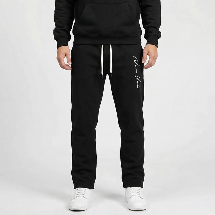 Drawstring Waist Jogger Trousers - Keith