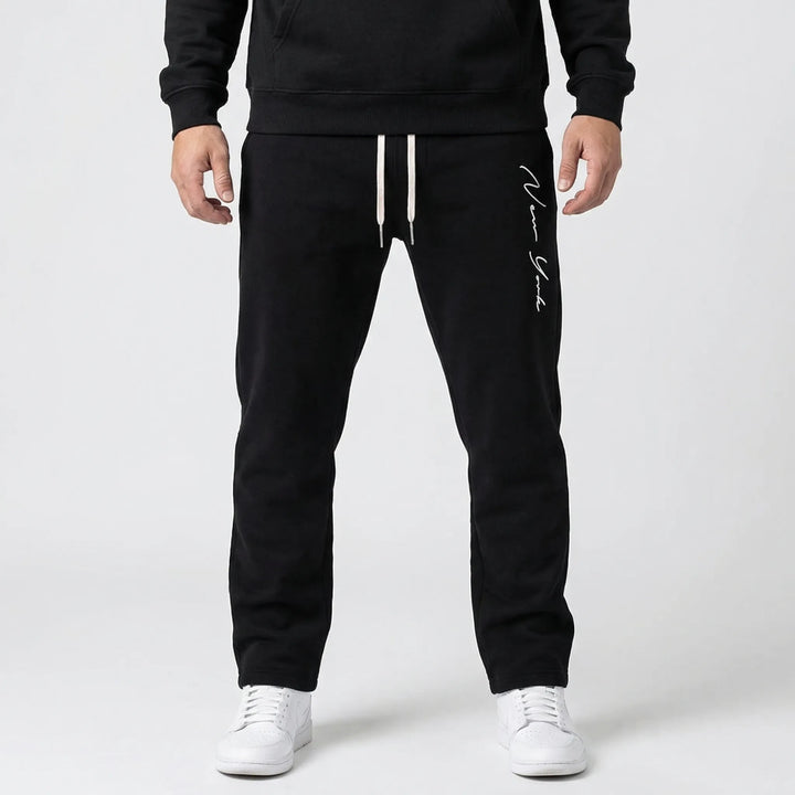 Drawstring Waist Jogger Trousers - Keith