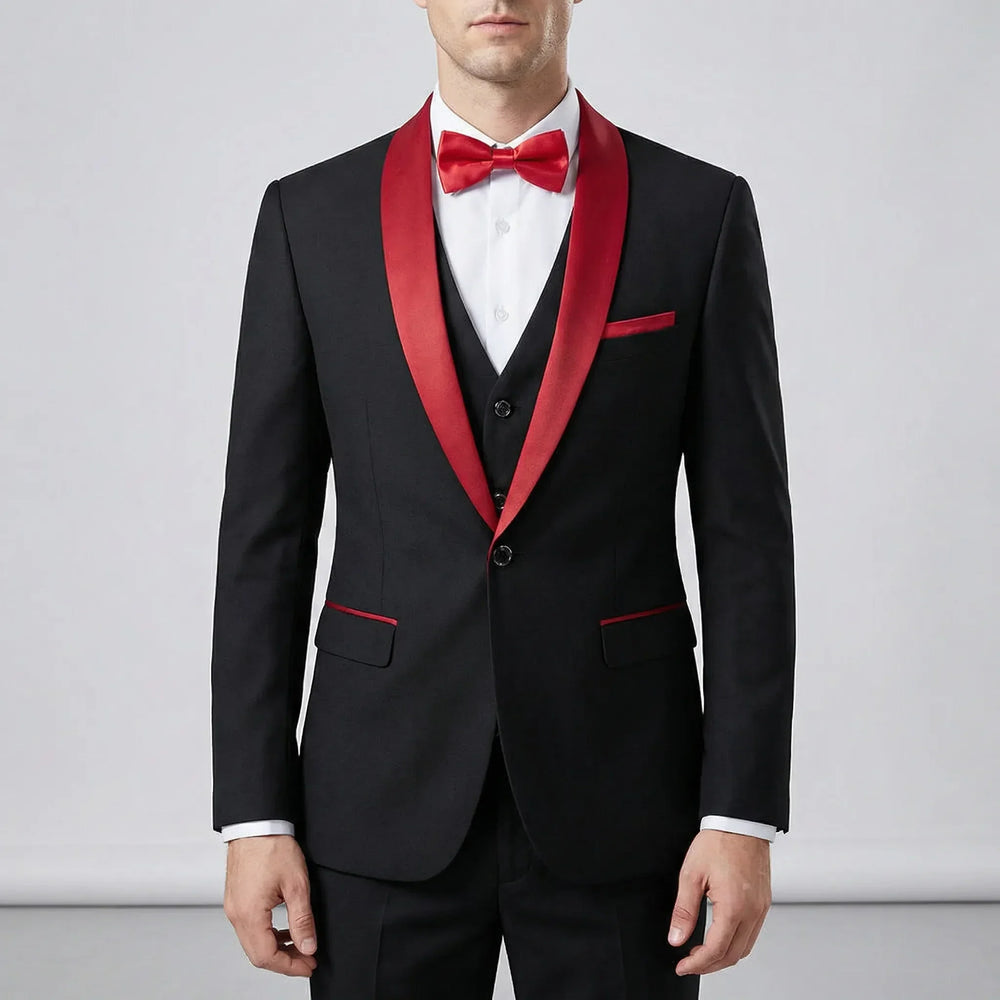 Dreiteiliger Slim-Fit-Anzug - Hennes