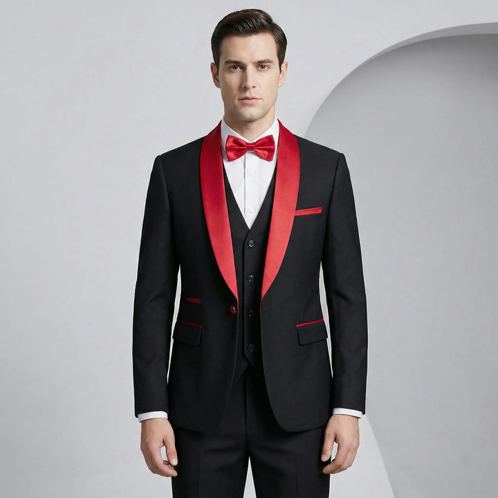 Dreiteiliger Slim-Fit-Anzug - Hennes