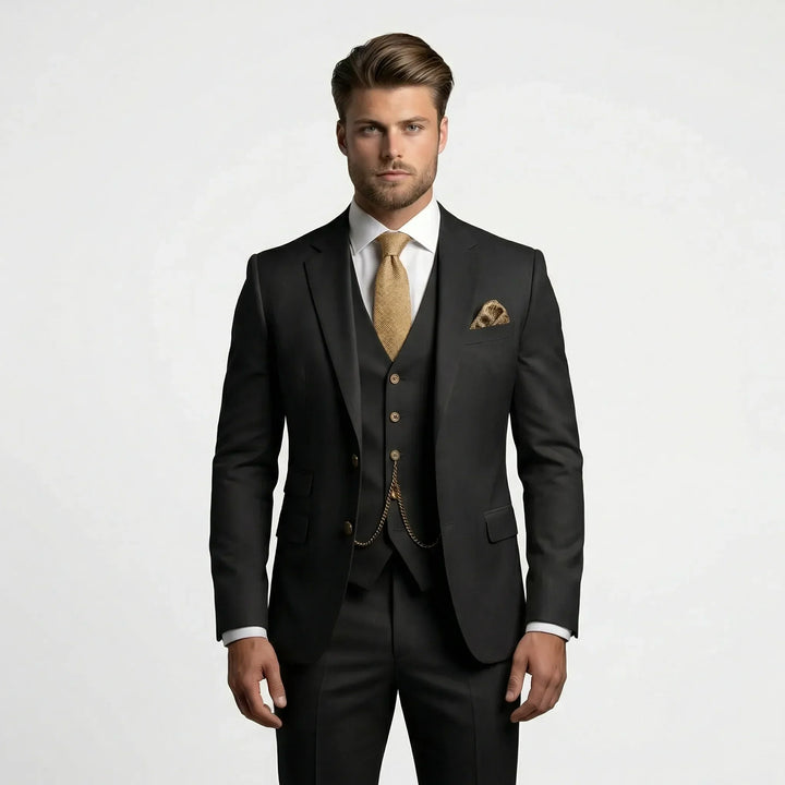 Dreiteiliger Slim Fit Anzug - Yannick