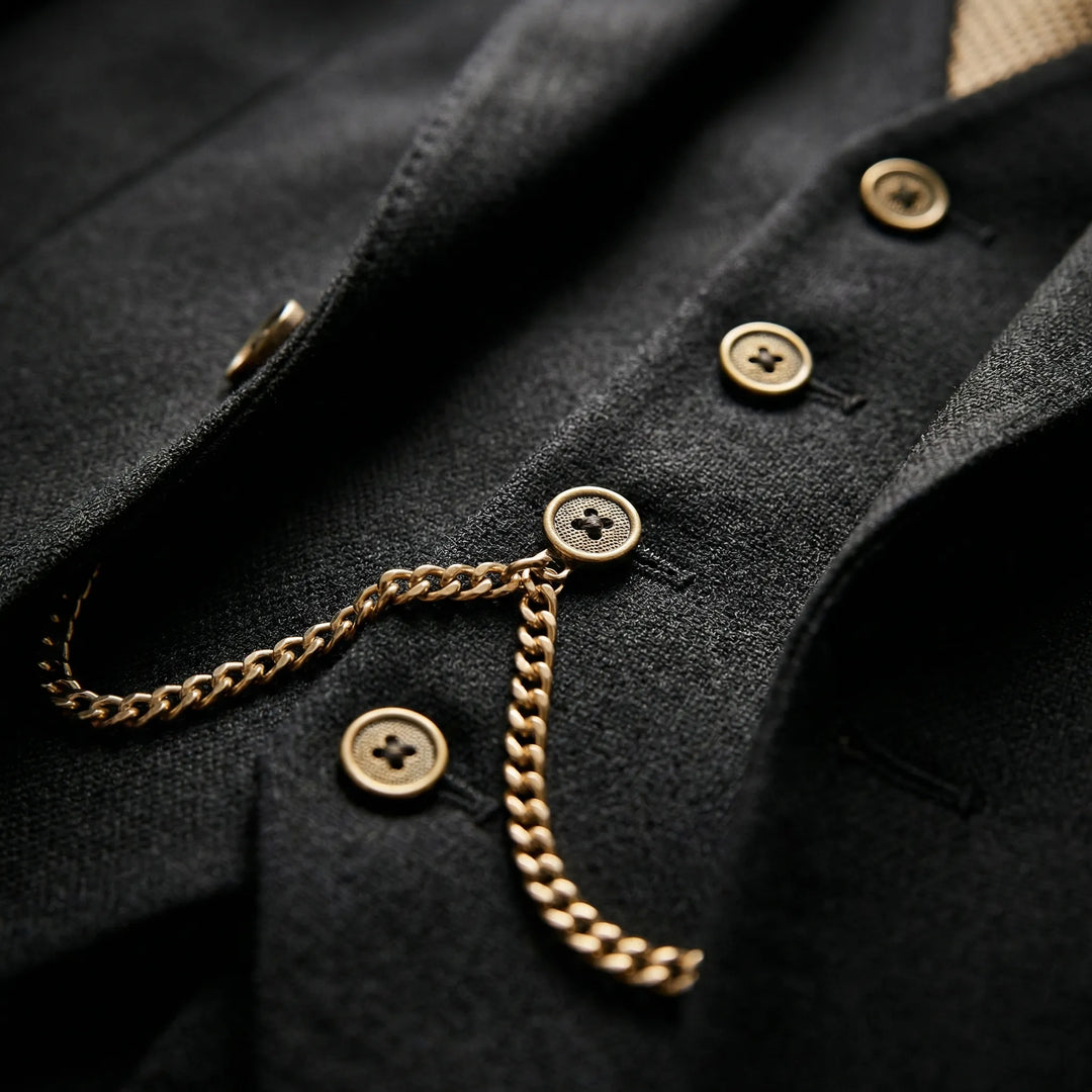 Dreiteiliger Slim Fit Anzug - Yannick