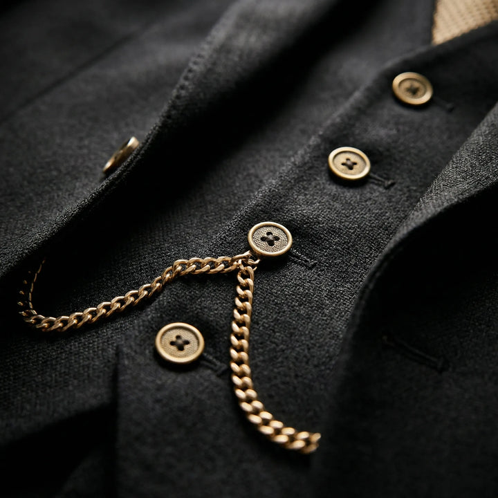 Dreiteiliger Slim Fit Anzug - Yannick