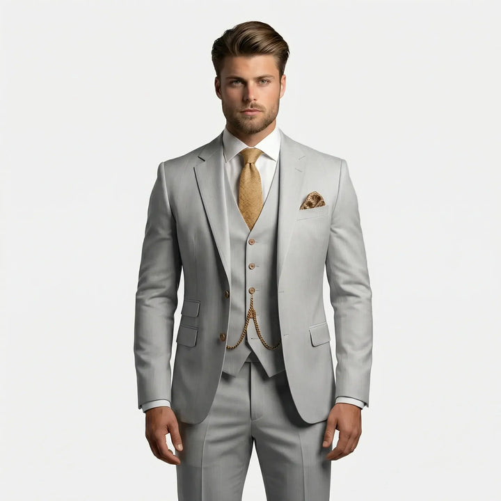 Dreiteiliger Slim Fit Anzug - Yannick