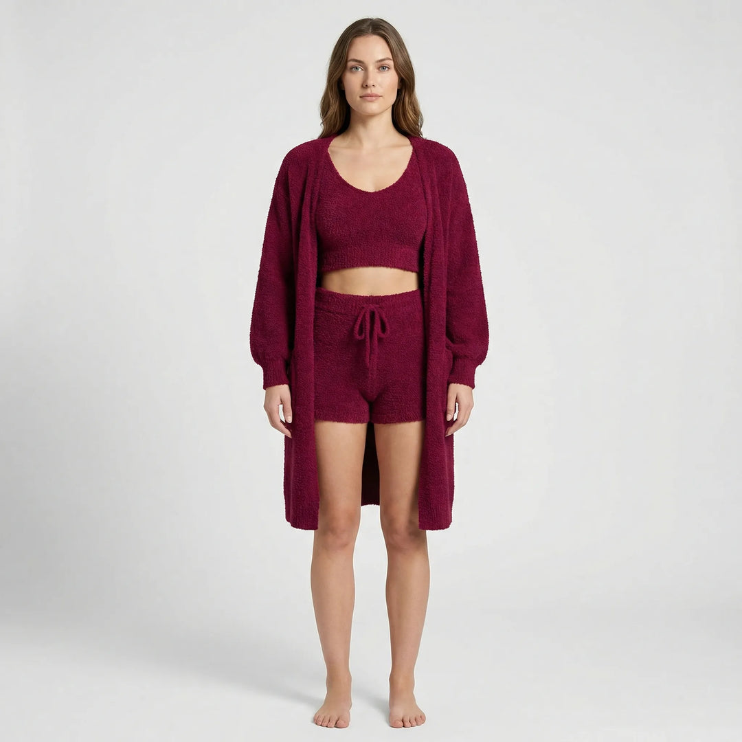 Dreiteiliges Loungewear-Set Für Damen - Renee