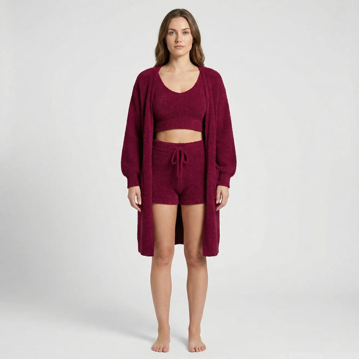 Dreiteiliges Loungewear-Set Für Damen - Renee