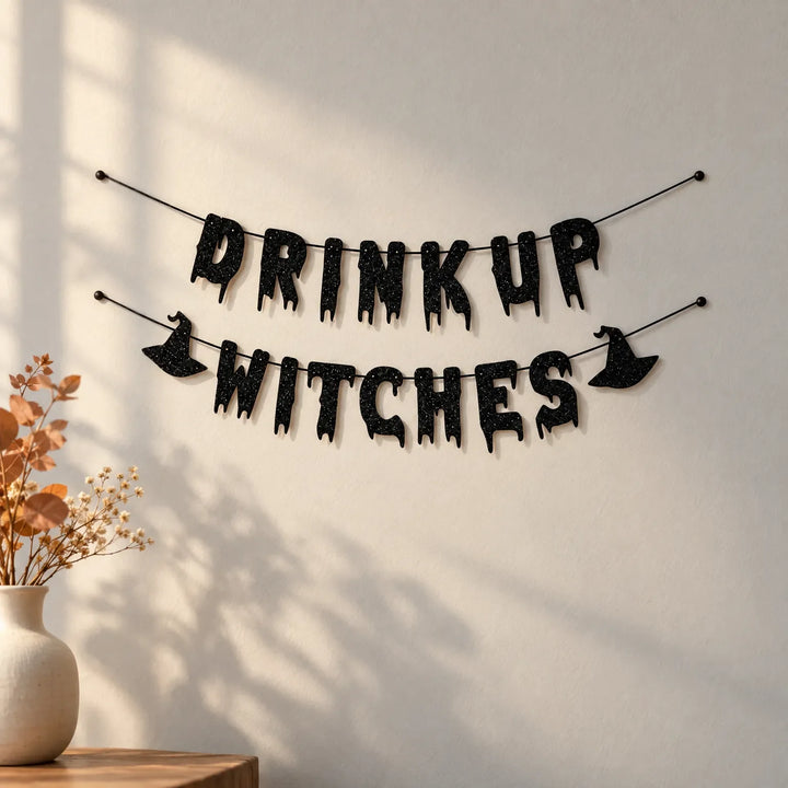 Drip-Font Halloween Bunting - Gouhlia