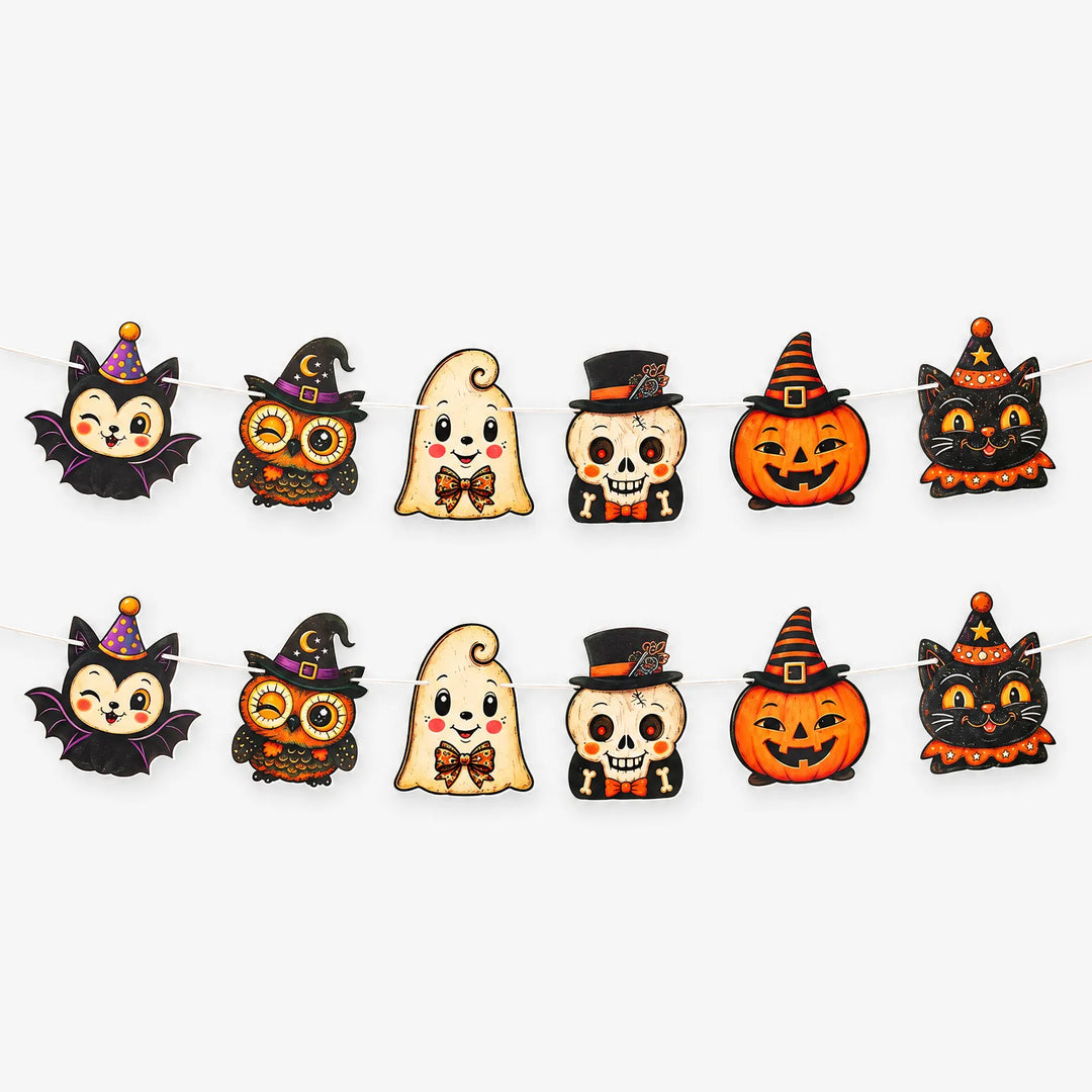 Drip-Font Halloween Bunting - Gouhlia