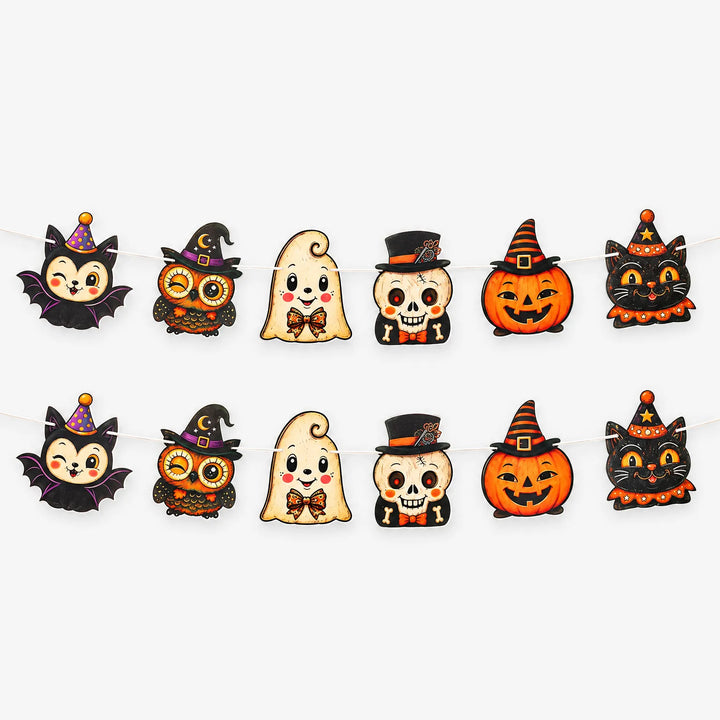 Drip-Font Halloween Bunting - Gouhlia