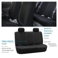 9-Piece Universal Car Seat Covers – AutoLuxe