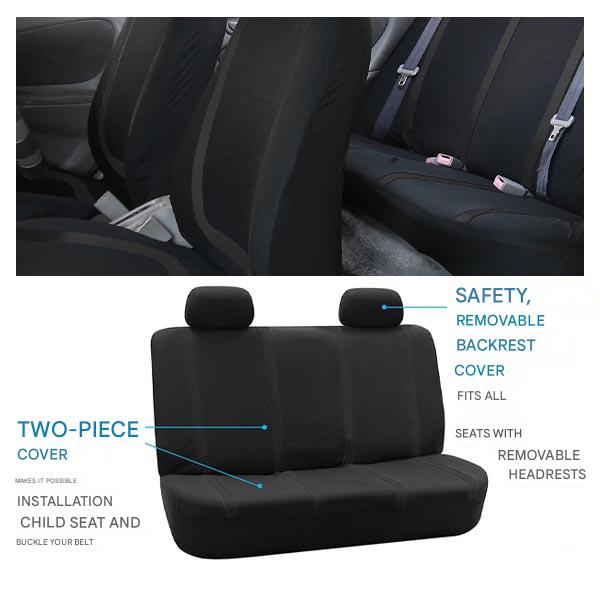 9-Piece Universal Car Seat Covers – AutoLuxe