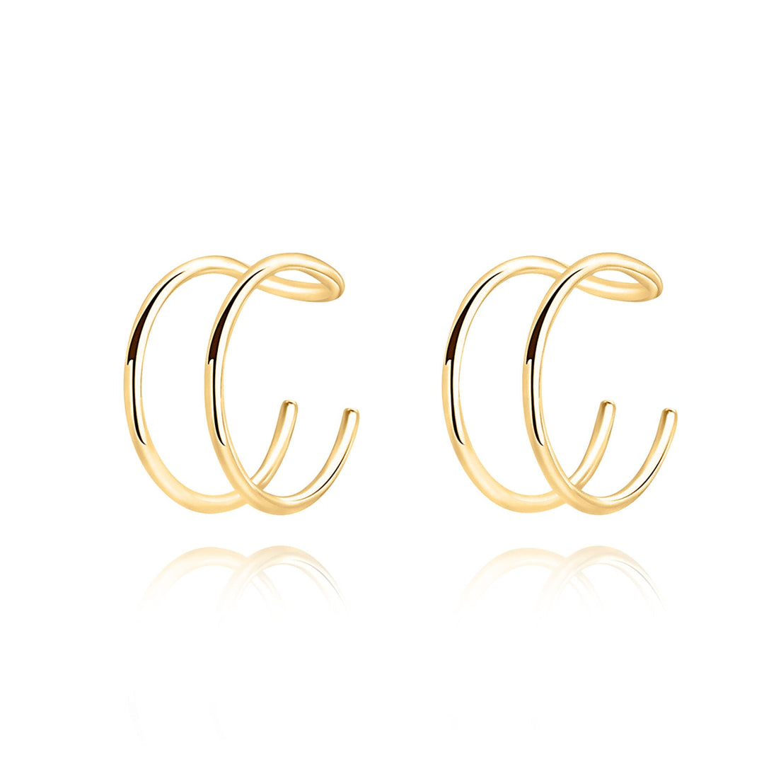 Modern U-Shaped Ear Clips - Nova
