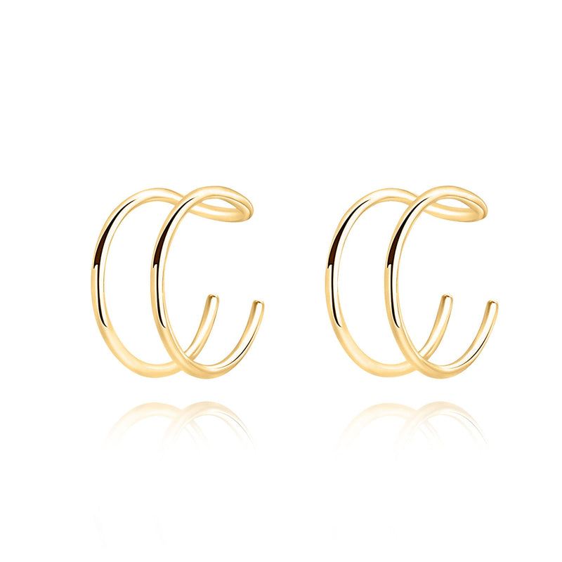 Modern U-Shaped Ear Clips - Nova