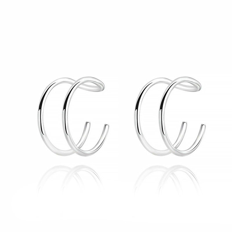 Modern U-Shaped Ear Clips - Nova