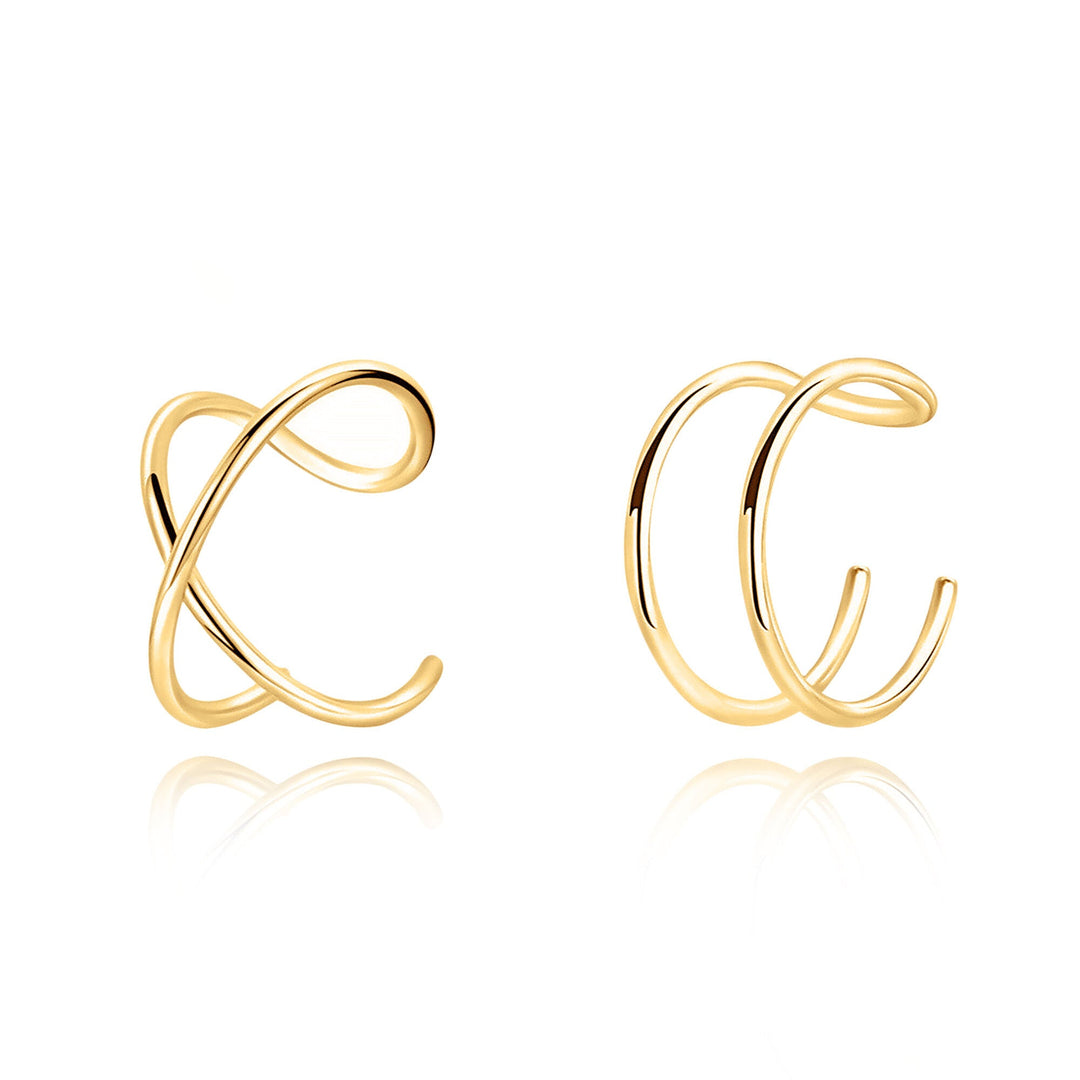 Modern U-Shaped Ear Clips - Nova