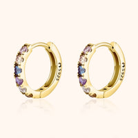 Colorful Zirconia Earrings - Aureline