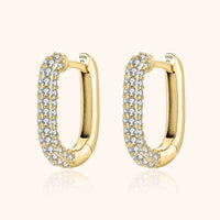 Radiant Hoop Earrings - Lucienne