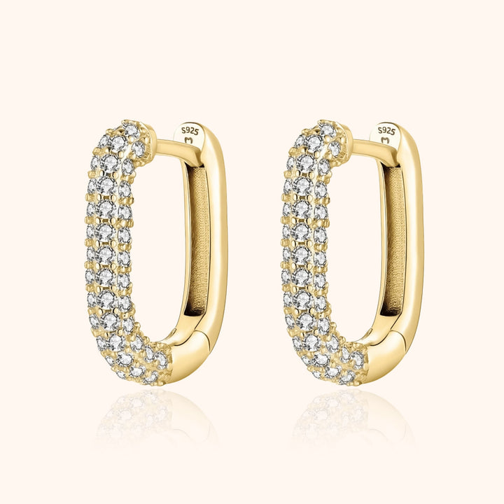 Radiant Hoop Earrings - Lucienne