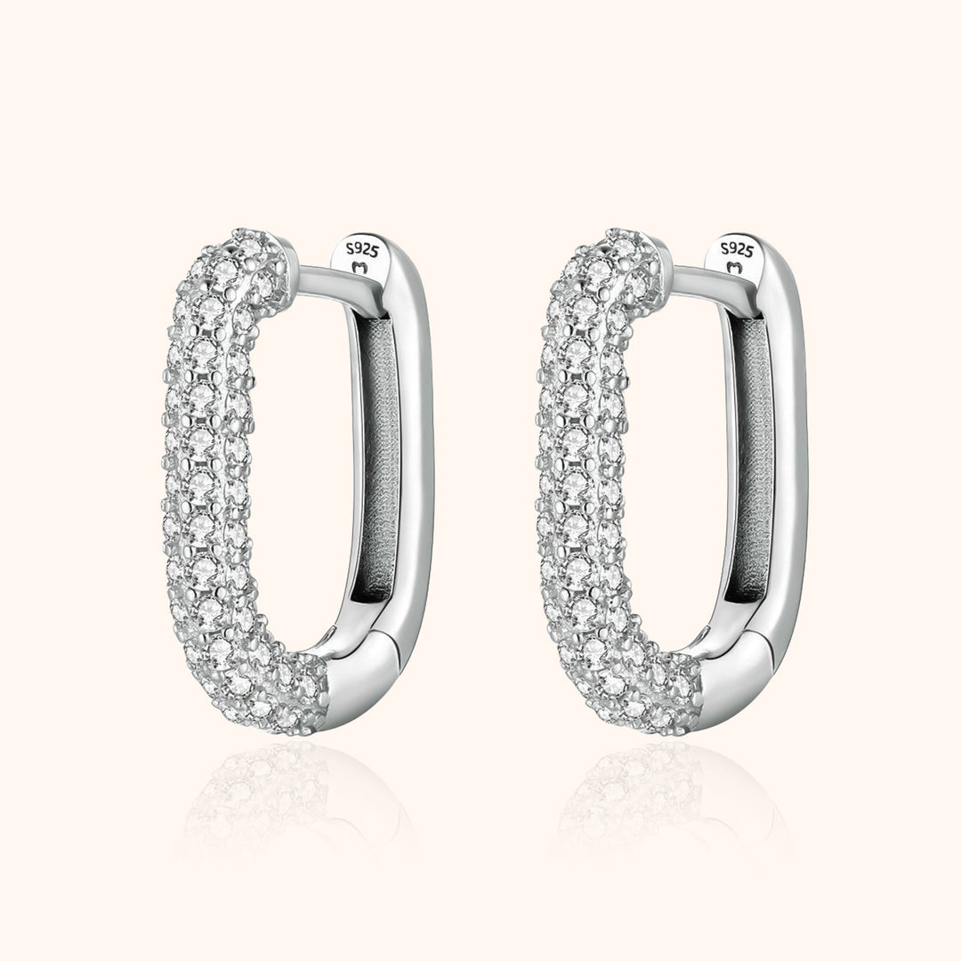 Radiant Hoop Earrings - Lucienne