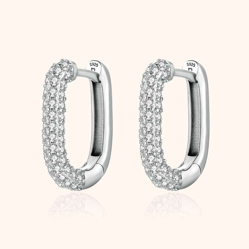 Radiant Hoop Earrings - Lucienne