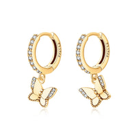 Radiant Butterfly Earrings - Lyrielle
