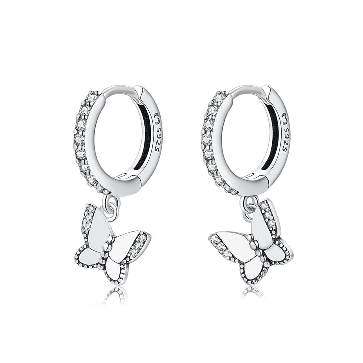 Radiant Butterfly Earrings - Lyrielle