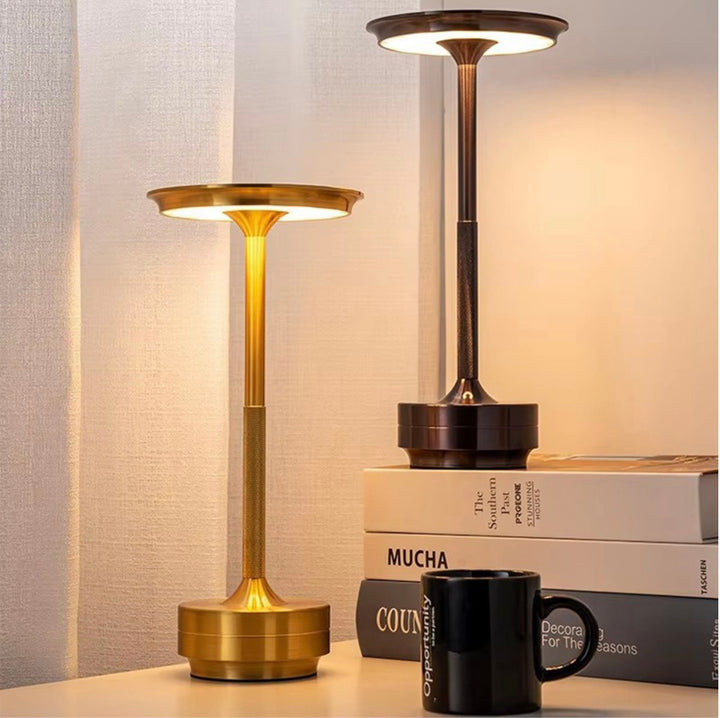 ClarityGlow Luxury Edition | Wireless LED Table Lamp