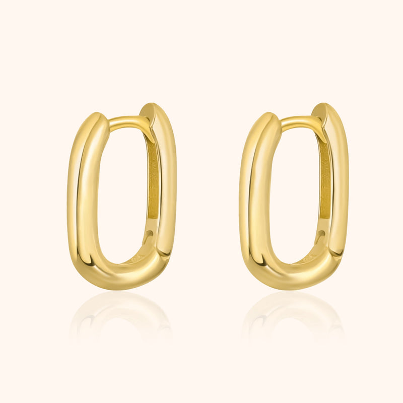 Unique Link Earrings - Isa
