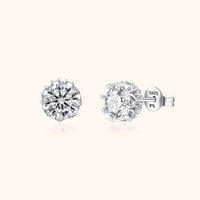 Stylish Crown Earrings - Elina