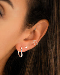 Modern U-Shaped Ear Clips - Nova