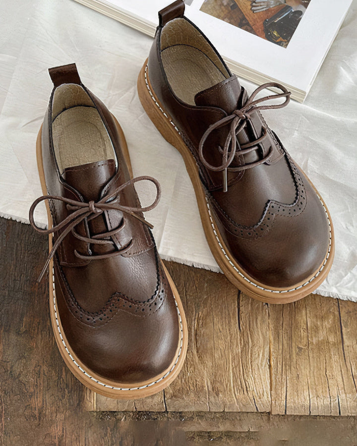Retro Oxford Shoes for Women – Isadora