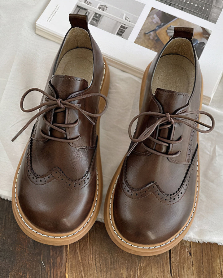 Retro Oxford Shoes for Women – Isadora