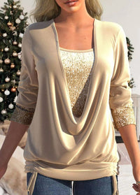 Glamorous and Comfortable Sparkle Top - Luna