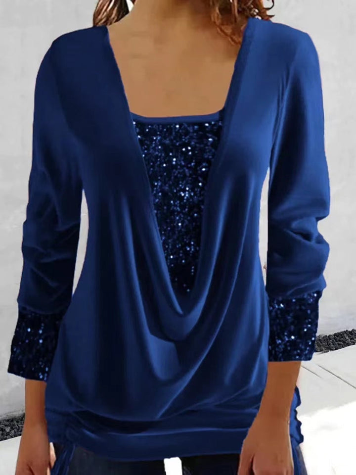 Glamorous and Comfortable Sparkle Top - Luna