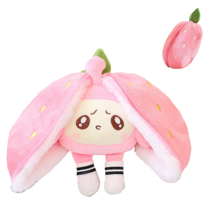 Plush Animal that Turns into Fruit Plush - BerryBunny