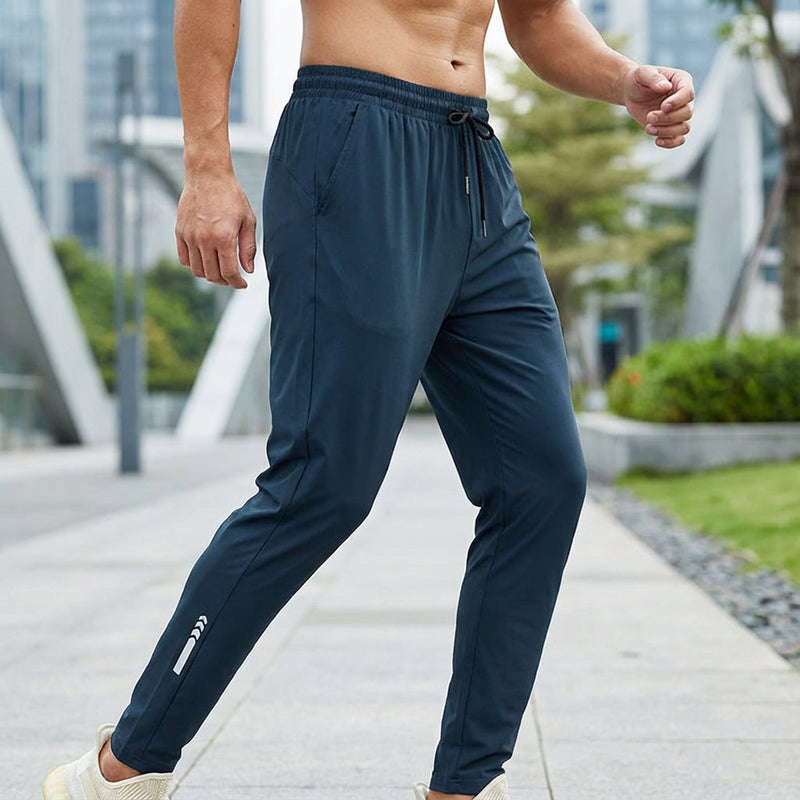 Elastische Trainingsbroek Met Elastische Tailleband - Vince