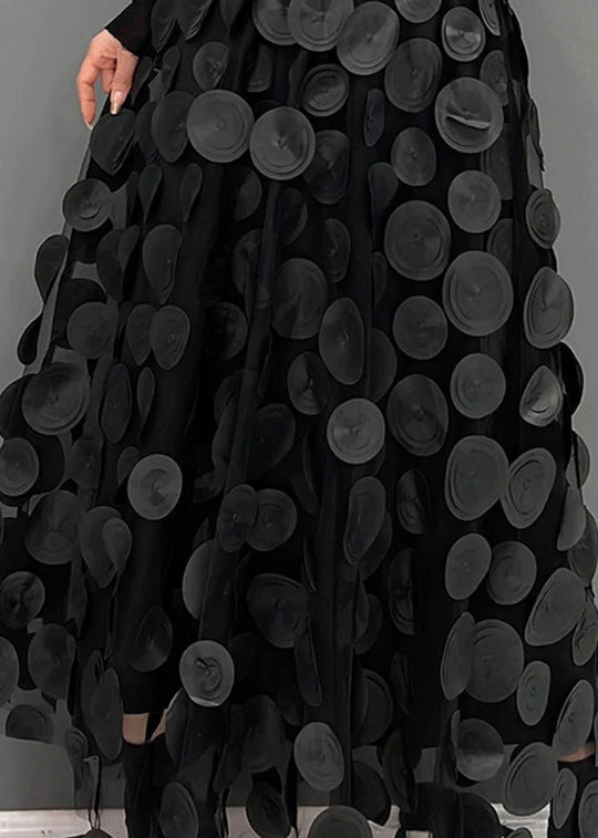 Flowy Skirt with Polka Dot Print – Maëlle