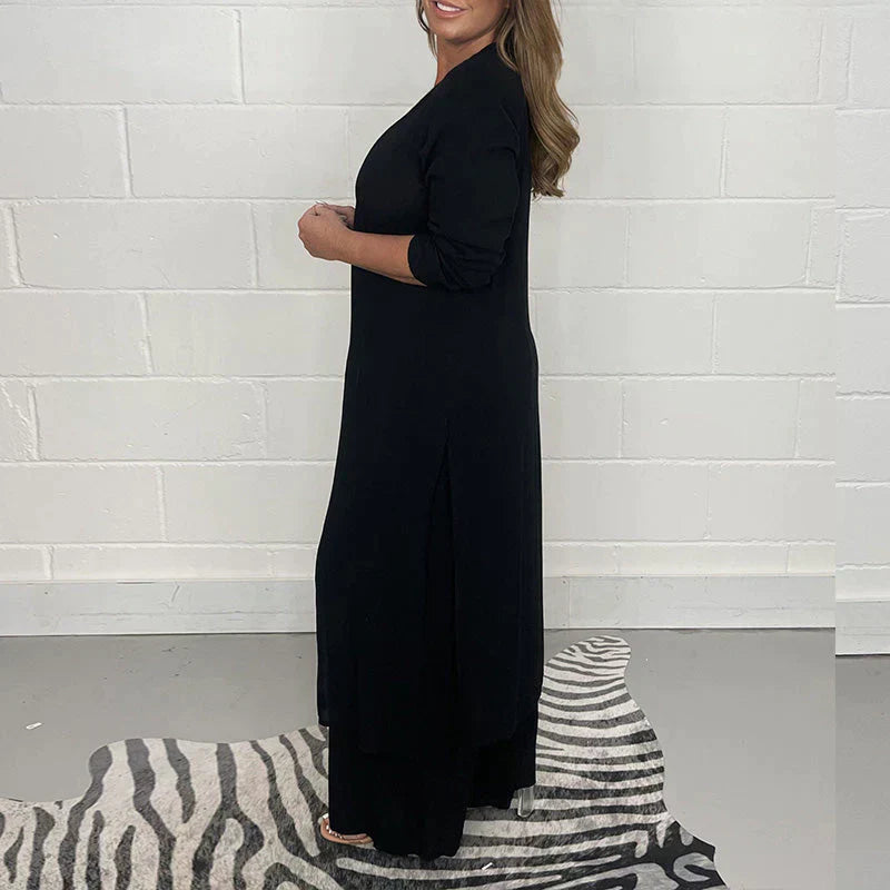 Elegant Casual Women's Matching Outfit Set - Emma