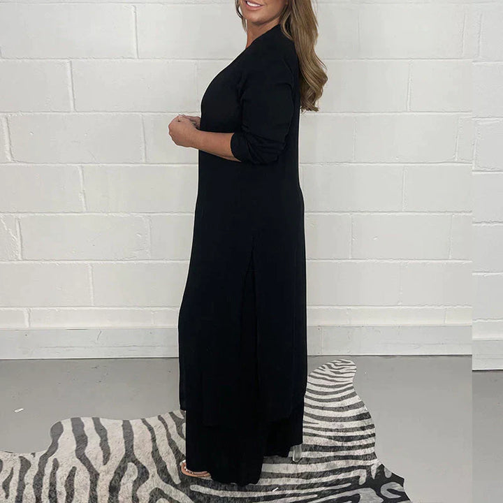 Elegant Casual Women's Matching Outfit Set - Emma