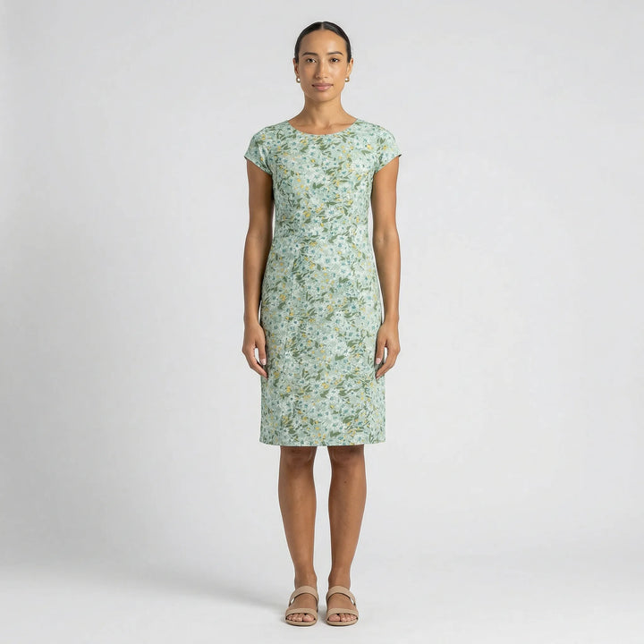 Elegantes Freizeitkleid Mit Taschen - Samira