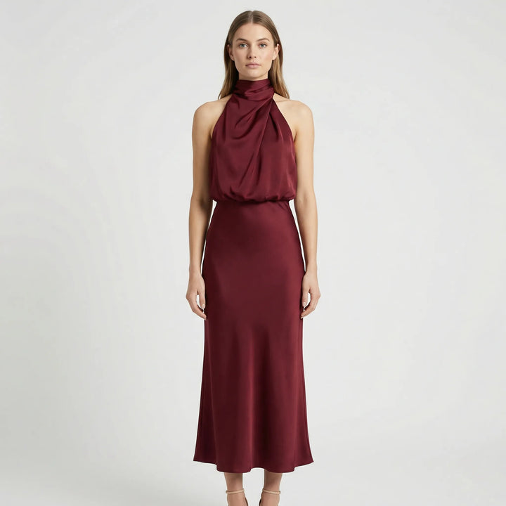 Elegantes Partykleid In Glänzender Ausführung - Gail