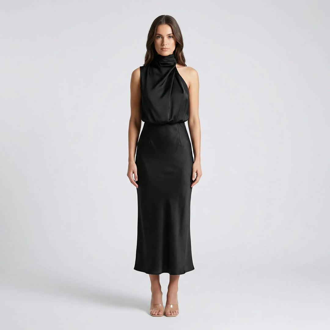 Elegantes Partykleid In Glänzender Ausführung - Gail