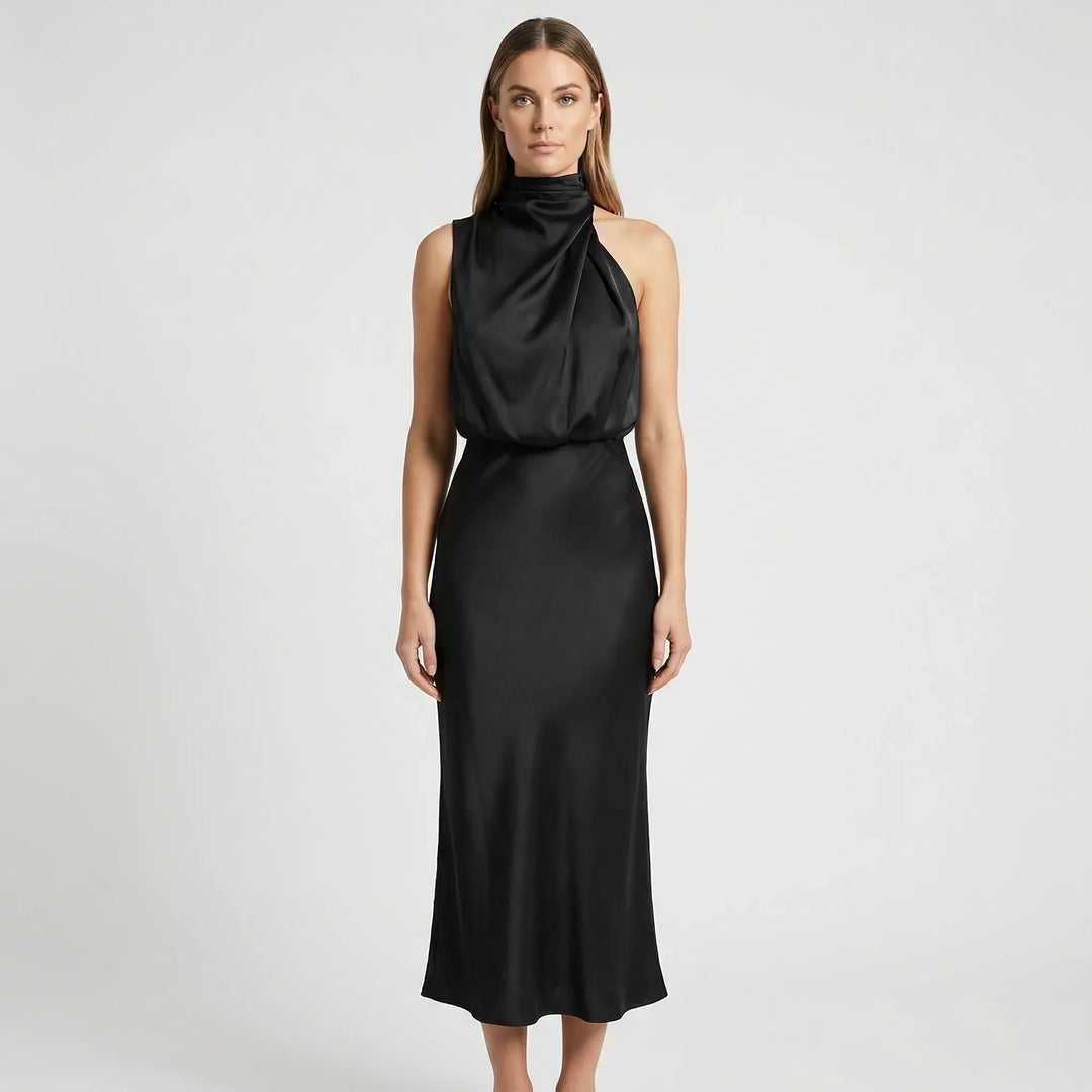 Elegantes Partykleid In Glänzender Ausführung - Gail
