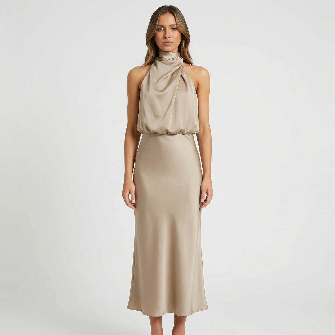 Elegantes Partykleid In Glänzender Ausführung - Gail
