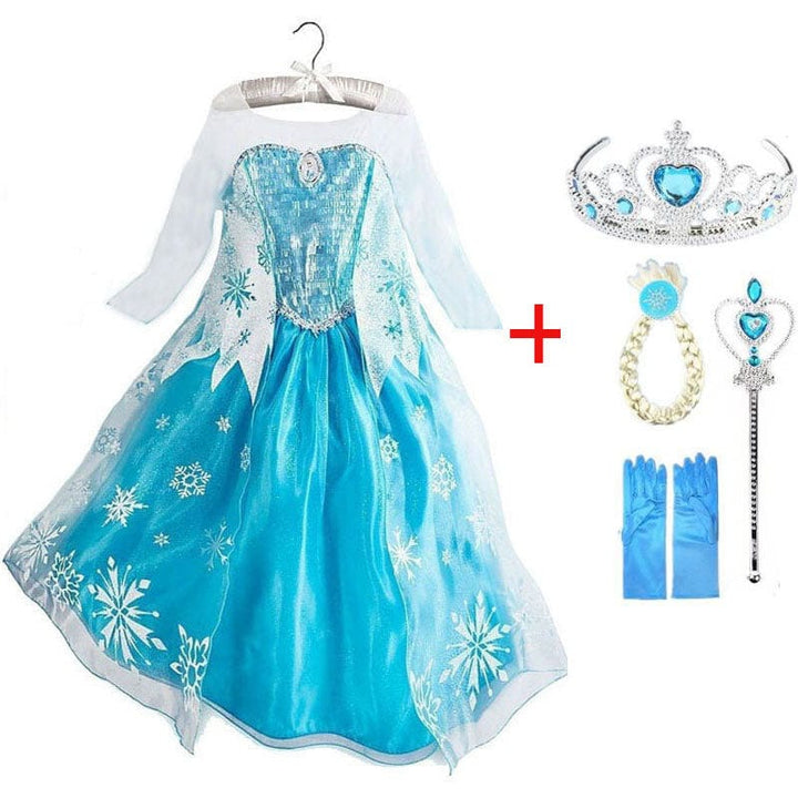 Blue Princess Set for Kids – LunaBelle