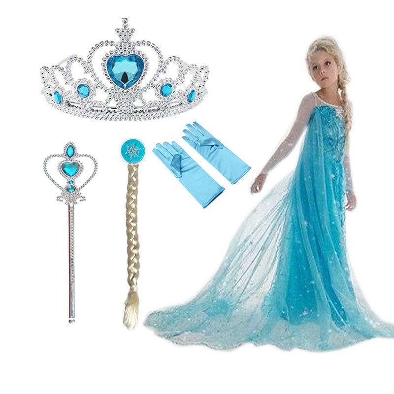 Blue Princess Set for Kids – LunaBelle