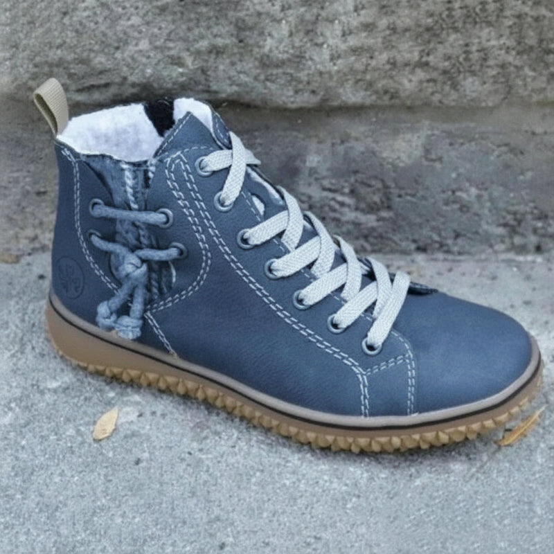 Dames & Heren Winterboots Vintage Ontwerp met Isolatie & Antislip Zool – Norena