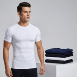 Strak Compressie Shirt Lange Mouwen Set - Grant